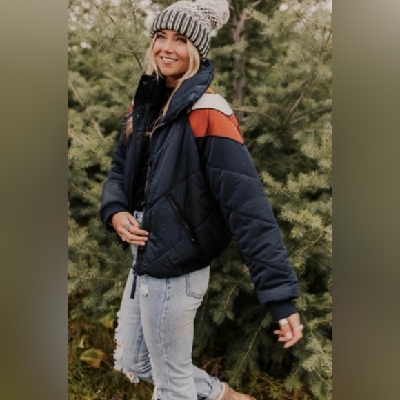 Free People Heidi Puffer Ski Jacket Medium - Picture 5 of 13